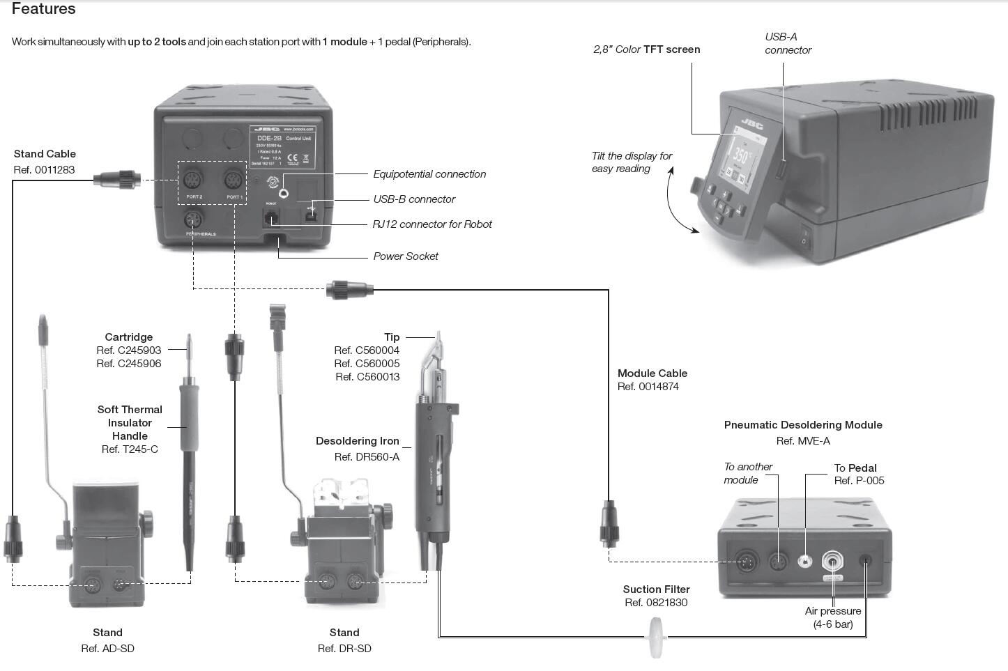 JBC焊臺(tái)參數(shù) JBC焊臺(tái)參數(shù)
